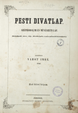 Pesti Divatlap (1846)
