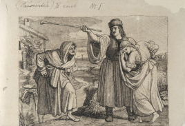 Petőfi: János vitéz illusztráció (II.ének: Jancsi, Iluska és a mostoha)